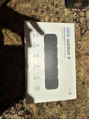 Blink Outdoor 4 Battery-Powered Smart Security Cameras - Brand New never opened